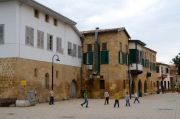 Boys kicking football in the northern part of the city, right by the St Sophia Cathedral. Boys kicking football in the northern part of the city, right by the St Sophia Cathedral.
