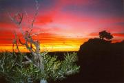 Sunset from the North Rim. Sunset from the North Rim.