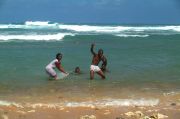 Happy people of Barbados
