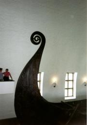 Prow of one ship, Viking Ships Museum Prow of one ship, Viking Ships Museum