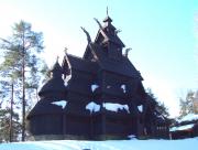 Stave Church at Folkes Museum Stave Church at Folkes Museum