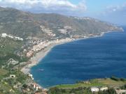 The coast near Taormina