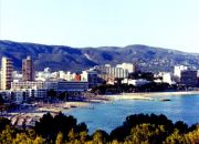 Magaluf Beach, view from the hotel Magaluf Beach, view from the hotel
