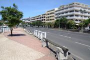 Central Papeete, seafront avenue Central Papeete, seafront avenue