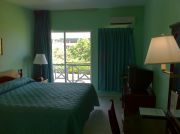 Double room at the Eco Resort Inn. Double room at the Eco Resort Inn.