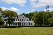 The 'White House' the official residence of the President of Suriname, although not his office. The 'White House' the official residence of the President of Suriname, although not his office.