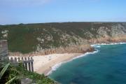 Porthcurno's fine beach