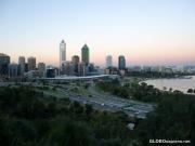 Sunset view from Kings Park