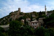 View of the village from just above the car park. View of the village from just above the car park.