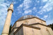 Hajji Alija Mosque, restored to its former beauty.