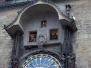 Famous clock at Old Town Square