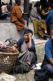 Bhutan, Khuruthang, Market