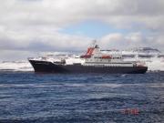 Our scientific ship MARION DUFRESNE in Kerguelen Island