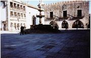 Plaza Mayor, Ribadavia, looking away from the Hostal