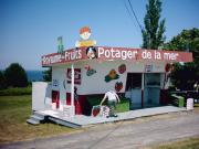 Roadside Fruit Stand southwest of Rimouski