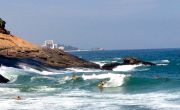 Local surf beach