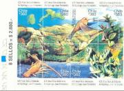 stamps I bought featuring the picaflor local bird