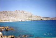The beautiful beaches of Rhodes