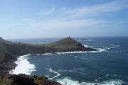 Cape Cornwall from Kenidjack Castle