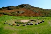 Guernsey: Mysterious ancient witches' circle. Guernsey: Mysterious ancient witches' circle.