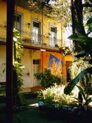 Hotel Concordia courtyard