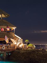 Pearl Farm Parola Bar at night Pearl Farm Parola Bar at night