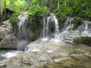 Pool of a hidden waterfall Pool of a hidden waterfall