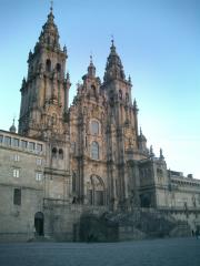 Santiago de Compostela, I made it, Ultreia! Santiago de Compostela, I made it, Ultreia!