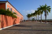 The palmtrees by the Convento das Merces, now home to Municipal Police force.