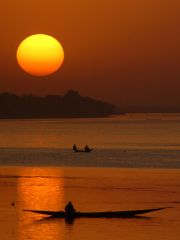 Niger River Sunset