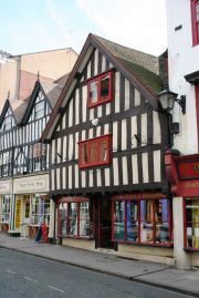 A Tudor style house in Mardol street A Tudor style house in Mardol street
