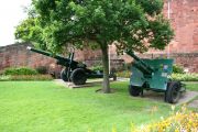 2 cannons outside Shrewsbury Castle 2 cannons outside Shrewsbury Castle