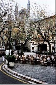 Church and square, Sóller Church and square, Sóller