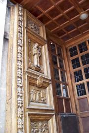 Detail of door panel, San Francesco, Assisi Detail of door panel, San Francesco, Assisi