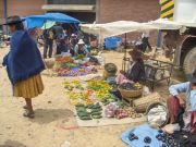 Tarabuco market, vegetable sellers