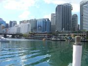 One side of Darling Harbour