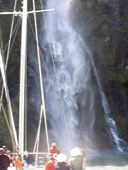 Waterfall Milford Sound