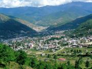 View of Thimphu