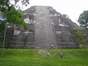 The temples...