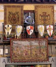Shop selling swords and armour Shop selling swords and armour