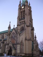 St. James Cathedral is right downtown St. James Cathedral is right downtown