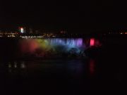 Niagara Falls at night