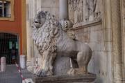 Guarding the cathedral, Modena Guarding the cathedral, Modena