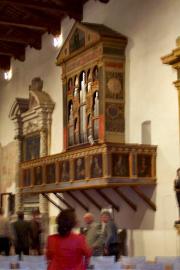 The wall organ, San Francesco Church, Trevi