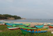 Things are looking brighter - Fort Frederick on the headland