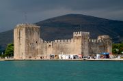 Camerlengo fortress seen from across the channel.