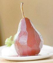 Poached Pear