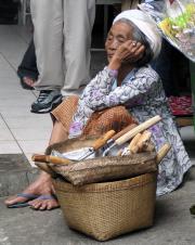 Weary with life...
