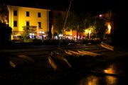 Old port at night