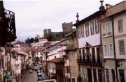 Main street with Cidadela above Main street with Cidadela above